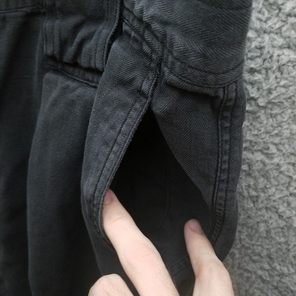 Summa Men's 38 Herringbone Black Chino Shorts 100% Silk 35.5" 6.25" 13.5" - Picture 3 of 11